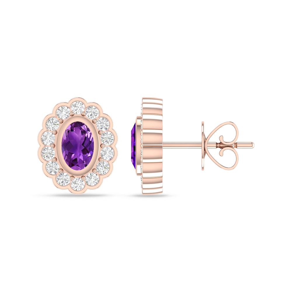 Rose Gold - Amethyst